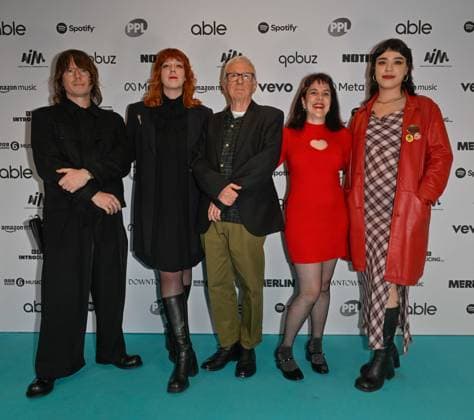 AIM Independent Music Awards 2024 - VIP Arrivals Jeff Barrett and Heavenly Recordings attend the AIM Independent Music Awards 2024 at The Roundhouse on October 17, 2024 in London, England, Credit:Jules Annan Avalon  Copyright: xJulesxAnnanx xAvalonx 0922587030