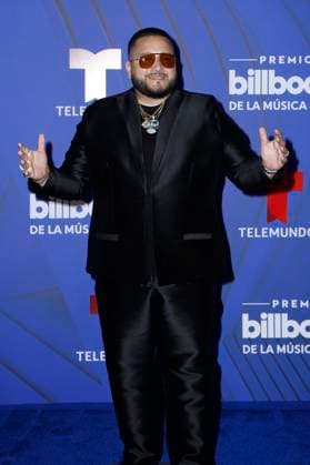 Frankie Ruiz Jr. walks the red carpet at the 2024 Latin Billboard Music Awards at the Mediapro Studio in Medley, Florida on Thursday, October 17, 2024.  MIA20241017118 GARYxIxROTHSTEIN