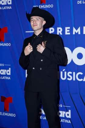 Luis Alfonso walks the red carpet at the 2024 Latin Billboard Music Awards at the Mediapro Studio in Medley, Florida on Thursday, October 17, 2024.  MIA20241017124 GARYxIxROTHSTEIN