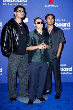 Yahritza y Su Esencia walk the red carpet at the 2024 Latin Billboard Music Awards at the Mediapro Studio in Medley, Florida on Thursday, October 17, 2024.  MIA20241017146 GARYxIxROTHSTEIN