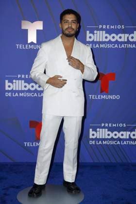 Carlos Calderon walks the red carpet at the 2024 Latin Billboard Music Awards at the Mediapro Studio in Medley, Florida on Thursday, October 17, 2024.  MIA20241017166 GARYxIxROTHSTEIN