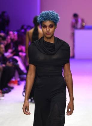 October 17, 2024, Mexico City, Mexico City, Mxico: Models wear designs by the Mexicans HUA during the Fashion Week Mexico catwalks. Mexico City Mxico - ZUMAn296 20241017_zip_n296_018 Copyright: xJorgexNunezx