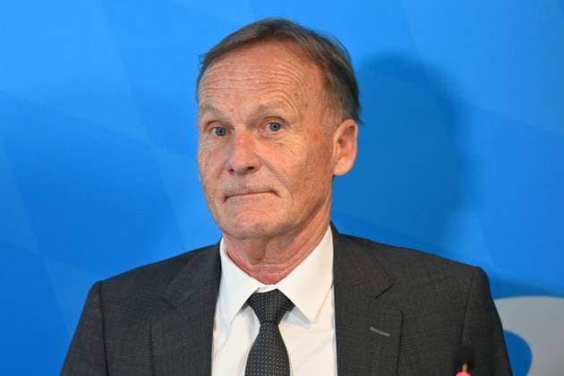 DFL Supervisory Board Chairman Hans Joachim Watzke, single image, cropped single motif, portrait, portrait, portrait Press conference following the top-level discussion on violence in football Members of the Sports and Interior Ministers Conference meet representatives of the DFL and DFB in Munich on 18 10 2024