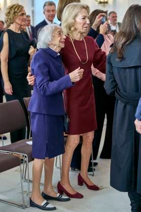 Margot Friedländer at the awarding of the special level of the Grand Cross of the Order of Merit of the Federal Republic of Germany to President Biden for his commitment to German-American friendship and the transatlantic partnership at Bellevue Palace Berlin, 18 10 204 Foto:xU.xStammx xFuturexImagex ordensverleihung_4050