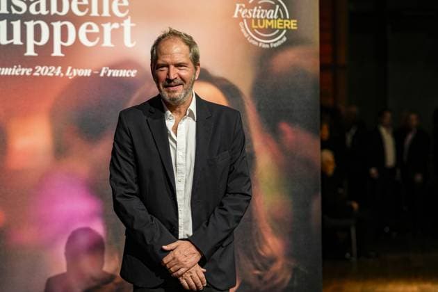 Christopher Thompson attends the Lumière Festival 2024 award ceremony in Lyon on 10 18 2024 Photo Sandrine Thesillat Panoramic PEOPLE Price Lumiere Festival Lumiere 2024 Lyon 10 18 2024 SandrineThesillat Panoramic 