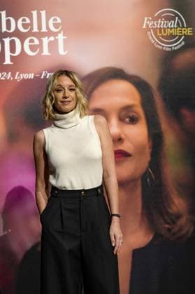 Ludivine Saignier attends the Lumière Festival 2024 award ceremony in Lyon on 10 18 2024 Photo Sandrine Thesillat Panoramic PEOPLE Price Lumiere Festival Lumiere 2024 Lyon 10 18 2024 SandrineThesillat Panoramic 