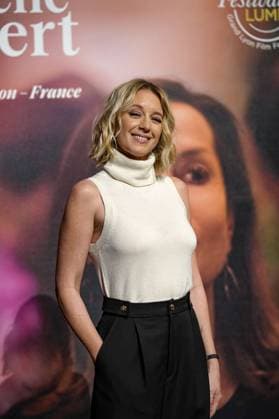 Ludivine Saignier attends the Lumière Festival 2024 award ceremony in Lyon on 10 18 2024 Photo Sandrine Thesillat Panoramic PEOPLE Price Lumiere Festival Lumiere 2024 Lyon 10 18 2024 SandrineThesillat Panoramic 