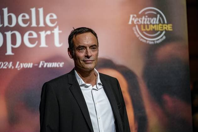 Anthony Delon attends the Lumière Festival 2024 award ceremony in Lyon on 10 18 2024 Photo Sandrine Thesillat Panoramic PEOPLE Price Lumiere Festival Lumiere 2024 Lyon 10 18 2024 SandrineThesillat Panoramic 
