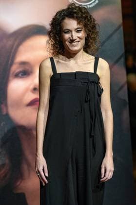 Coralie Fargeat attends the Lumière Festival 2024 award ceremony in Lyon on 10 18 2024 Photo Sandrine Thesillat Panoramic PEOPLE Price Lumiere Festival Lumiere 2024 Lyon 10 18 2024 SandrineThesillat Panoramic 