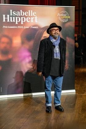 Rithy Panh attends the Prix Lumière 2024 award ceremony at the Festival Lumière in Lyon on 18 10 2024 Photo Sandrine Thesillat Panoramic PEOPLE Price Lumiere Festival Lumiere 2024 Lyon 10 18 2024 SandrineThesillat Panoramic 