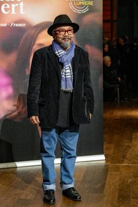 Rithy Panh attends the Prix Lumière 2024 award ceremony at the Festival Lumière in Lyon on 18 10 2024 Photo Sandrine Thesillat Panoramic PEOPLE Price Lumiere Festival Lumiere 2024 Lyon 10 18 2024 SandrineThesillat Panoramic 