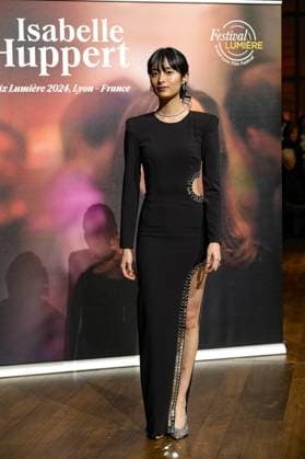 Bella Kim attends the Lumière Festival 2024 award ceremony in Lyon on 10 18 2024 Photo Sandrine Thesillat Panoramic PEOPLE Price Lumiere Festival Lumiere 2024 Lyon 10 18 2024 SandrineThesillat Panoramic 