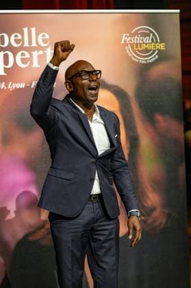 Lucien Jean Baptiste attends the Lumiere Festival 2024 Lumiere Award evening in Lyon on 10 18 2024 Photo Sandrine Thesillat Panoramic PEOPLE Price Lumiere Festival Lumiere 2024 Lyon 10 18 2024 SandrineThesillat Panoramic 