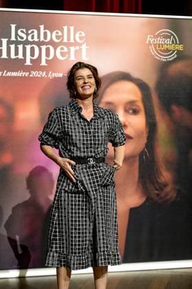 Irène Jacob attends the Lumière Festival 2024 award ceremony in Lyon on 10 18 2024 Photo Sandrine Thesillat Panoramic PEOPLE Price Lumiere Festival Lumiere 2024 Lyon 10 18 2024 SandrineThesillat Panoramic 