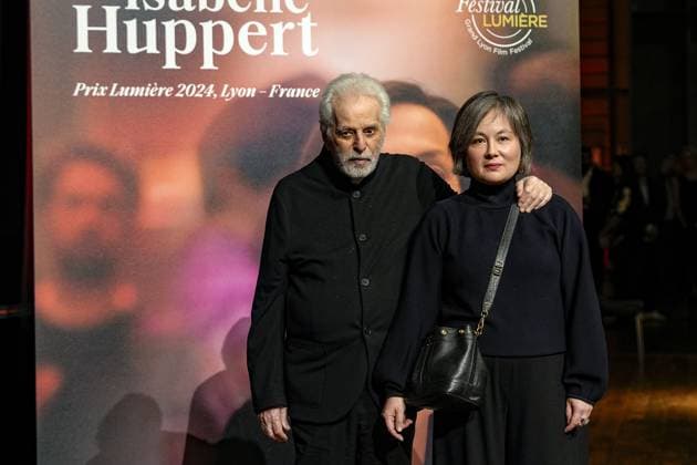 Alejandro Jodorowsky attends the Prix Lumière 2024 award ceremony at the Festival Lumière in Lyon on 10 18 2024 Photo Sandrine Thesillat Panoramic PEOPLE Price Lumiere Festival Lumiere 2024 Lyon 10 18 2024 SandrineThesillat Panoramic 