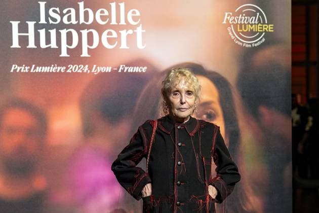 Claire Denis attends the Lumière Festival 2024 award ceremony in Lyon on 10 18 2024 Photo Sandrine Thesillat Panoramic PEOPLE Price Lumiere Festival Lumiere 2024 Lyon 10 18 2024 SandrineThesillat Panoramic 