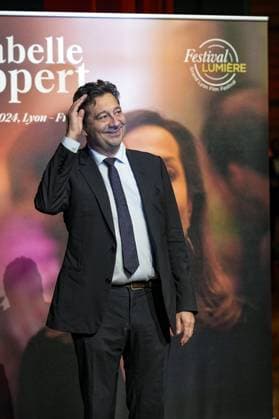 Laurent Gerra attends the Lumière Festival 2024 award ceremony in Lyon on 10 18 2024 Photo Sandrine Thesillat Panoramic PEOPLE Price Lumiere Festival Lumiere 2024 Lyon 10 18 2024 SandrineThesillat Panoramic 