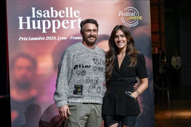 James Franco attends the Lumière Festival 2024 award ceremony in Lyon on 10 18 2024 Photo Sandrine Thesillat Panoramic PEOPLE Price Lumiere Festival Lumiere 2024 Lyon 10 18 2024 SandrineThesillat Panoramic 