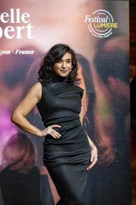 Camélia Jordana attends the Lumière Festival 2024 award ceremony in Lyon on 10 18 2024 Photo Sandrine Thesillat Panoramic PEOPLE Price Lumiere Festival Lumiere 2024 Lyon 10 18 2024 SandrineThesillat Panoramic 