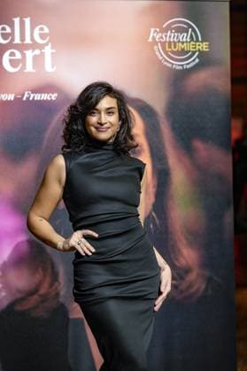 Camélia Jordana attends the Lumière Festival 2024 award ceremony in Lyon on 10 18 2024 Photo Sandrine Thesillat Panoramic PEOPLE Price Lumiere Festival Lumiere 2024 Lyon 10 18 2024 SandrineThesillat Panoramic 