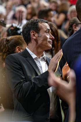 Anthony Delon attends the Lumière Festival 2024 award ceremony in Lyon on 10 18 2024 Photo Sandrine Thesillat Panoramic PEOPLE Price Lumiere Festival Lumiere 2024 Lyon 10 18 2024 SandrineThesillat Panoramic 