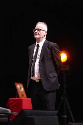 Thierry Frémaux attends the Lumière Festival 2024 award ceremony in Lyon on 10 18 2024 Photo Sandrine Thesillat Panoramic PEOPLE Price Lumiere Festival Lumiere 2024 Lyon 10 18 2024 SandrineThesillat Panoramic 