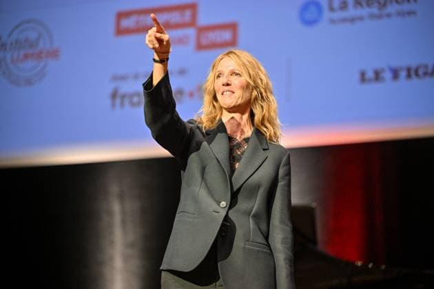 16th Lumiere Film Festival Lumiere Award Ceremony Sandrine Kiberlain attending the Lumiere Award Ceremony ( Prix Lumiere ) during the 16th Lumiere Film Festival in Lyon, France on October 18, 2024. Photo by Julien Reynaud APS-Medias ABACAPRESS.COM Lyon France  Copyright: xReynaudxJulien APS-Medias ABACAx