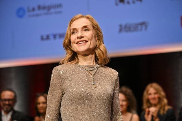 16th Lumiere Film Festival Lumiere Award Ceremony Isabelle Huppert attending the Lumiere Award Ceremony ( Prix Lumiere ) during the 16th Lumiere Film Festival in Lyon, France on October 18, 2024. Photo by Julien Reynaud APS-Medias ABACAPRESS.COM Lyon France  Copyright: xReynaudxJulien APS-Medias ABACAx
