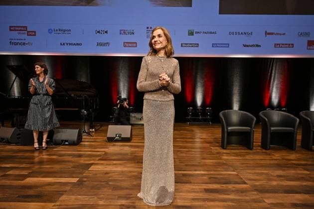 16th Lumiere Film Festival Lumiere Award Ceremony Isabelle Huppert attending the Lumiere Award Ceremony ( Prix Lumiere ) during the 16th Lumiere Film Festival in Lyon, France on October 18, 2024. Photo by Julien Reynaud APS-Medias ABACAPRESS.COM Lyon France  Copyright: xReynaudxJulien APS-Medias ABACAx