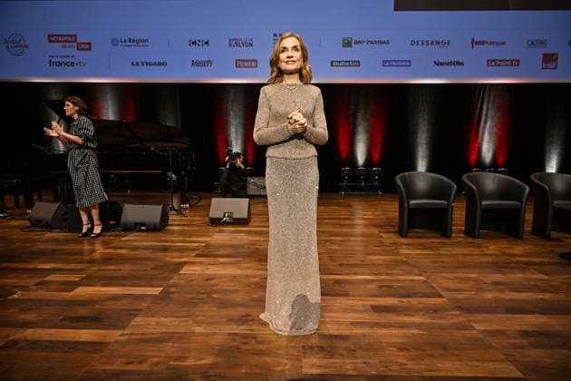 16th Lumiere Film Festival Lumiere Award Ceremony Isabelle Huppert attending the Lumiere Award Ceremony ( Prix Lumiere ) during the 16th Lumiere Film Festival in Lyon, France on October 18, 2024. Photo by Julien Reynaud APS-Medias ABACAPRESS.COM Lyon France  Copyright: xReynaudxJulien APS-Medias ABACAx