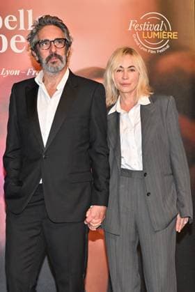 16th Lumiere Film Festival Lumiere Award Ceremony Frederic Chaudier, Emmanuelle Beart attending the Lumiere Award Ceremony ( Prix Lumiere ) during the 16th Lumiere Film Festival in Lyon, France on October 18, 2024. Photo by Julien Reynaud APS-Medias ABACAPRESS.COM Lyon France  Copyright: xReynaudxJulien APS-Medias ABACAx