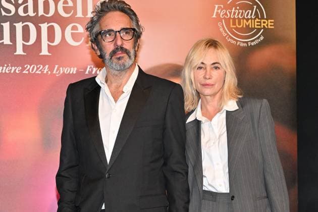 16th Lumiere Film Festival Lumiere Award Ceremony Frederic Chaudier, Emmanuelle Beart attending the Lumiere Award Ceremony ( Prix Lumiere ) during the 16th Lumiere Film Festival in Lyon, France on October 18, 2024. Photo by Julien Reynaud APS-Medias ABACAPRESS.COM Lyon France  Copyright: xReynaudxJulien APS-Medias ABACAx