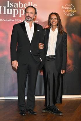 16th Lumiere Film Festival Lumiere Award Ceremony Vincent Perez, Karine Silla attending the Lumiere Award Ceremony ( Prix Lumiere ) during the 16th Lumiere Film Festival in Lyon, France on October 18, 2024. Photo by Julien Reynaud APS-Medias ABACAPRESS.COM Lyon France  Copyright: xReynaudxJulien APS-Medias ABACAx