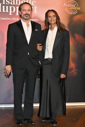 16th Lumiere Film Festival Lumiere Award Ceremony Vincent Perez, Karine Silla attending the Lumiere Award Ceremony ( Prix Lumiere ) during the 16th Lumiere Film Festival in Lyon, France on October 18, 2024. Photo by Julien Reynaud APS-Medias ABACAPRESS.COM Lyon France  Copyright: xReynaudxJulien APS-Medias ABACAx