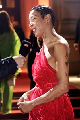 Annabelle Mandeng at the 35th Hessian Film and Cinema Award 2024 ceremony at the Alte Oper Frankfurt am Main, 18 10 2024 Foto:xP.xBackx xFuturexImagex filmpres_hessen_4006