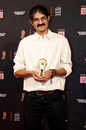 Hesam Yousefi at the 35 award ceremony of the Hessian Film and Cinema Prize 2024 at the Alte Oper Frankfurt am Main, 18 10 2024 Foto:xP.xBackx xFuturexImagex filmpres_hessen_4021