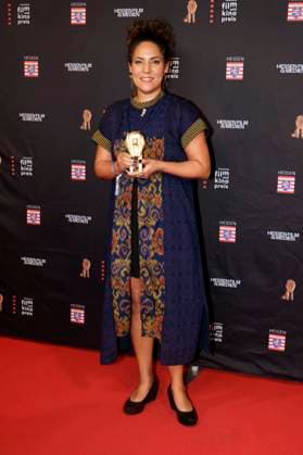 Baharak Abdolifard at the 35 award ceremony of the Hessian Film and Cinema Prize 2024 at the Alte Oper Frankfurt am Main, 18 10 2024 Foto:xP.xBackx xFuturexImagex filmpres_hessen_4063
