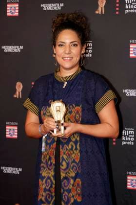 Baharak Abdolifard at the 35 award ceremony of the Hessian Film and Cinema Prize 2024 at the Alte Oper Frankfurt am Main, 18 10 2024 Foto:xP.xBackx xFuturexImagex filmpres_hessen_4064