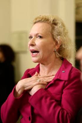 Sunnyi Melles at the 35th Hessian Film and Cinema Award 2024 ceremony at the Alte Oper Frankfurt am Main, 18 10 2024 Foto:xP.xBackx xFuturexImagex filmpres_hessen_4082