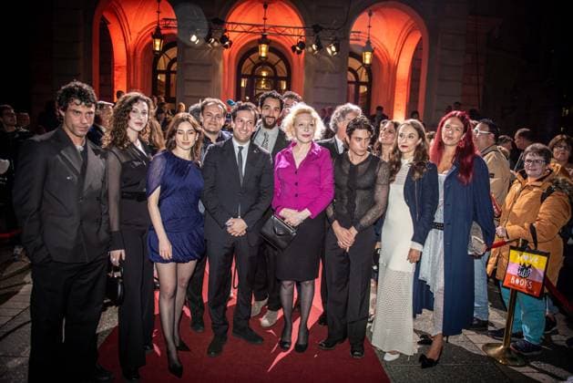 18 10 2024 xesx Frankfurt am Main, Alte Oper The Hessian Film and Cinema Prize 2024 Actress Deleila Piasko and Sunnyi Melles The Doubters ES