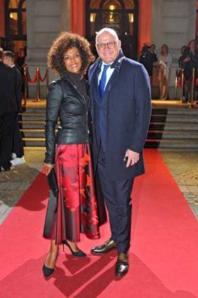 Hessischer Film und Kinopreis 2024 Dennenesch Zoude and Stephan Köhler on the occasion of the award ceremony of the Hessischer Film und Kinopreis on 18 10 2024 in the Alte Oper, Frankfurt Main 20241018MWI010677