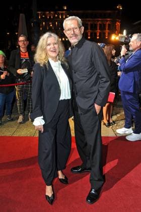 Hessischer Film und Kinopreis 2024 Lambert Wilson and Barbara Sukowa on the occasion of the award ceremony of the Hessischer Film und Kinopreis on 18 10 2024 in the Alte Oper, Frankfurt Main 20241018MWI010780