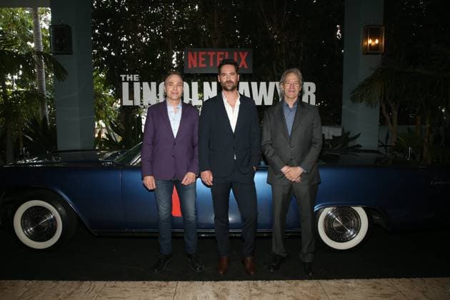 The Netflix Premiere of The Lincoln Lawyer 9 May 2022 - West Hollywood, California - Ted Humphrey, Manuel Garcia-Rulfo, David E. Kelley. The Netflix Premiere of The Lincoln Lawyer held at The London West Hollywood. Photo Credit: FS AdMedia West Hollywood CA United States EDITORIAL USE ONLY  Copyright: xx FSx admphotostwo775216