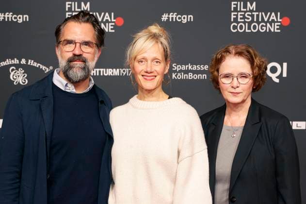 Rick Ostermann, Anna Schudt and Elke Kimmlinger at the WDR series showcase at the 34 Film Festival Cologne 2024 at the Filmpalast Cologne, 19 10 2024 Foto:xK.xSchulzx xFuturexImagex wdr_4049