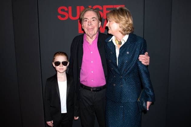 Opening Night of Sunset Boulevard on Broadway -Arrivals Featuring: Andrew Lloyd Webber, Madeleine Gurdon, Family Where: New York, New York, United States When: 20 Oct 2024 Credit: Janet Mayer INSTARimages.com EDITORIAL USE ONLY. NOT FOR USE BY NEWSPAPERS BASED IN THE UK. Copyright: xx instar54239749
