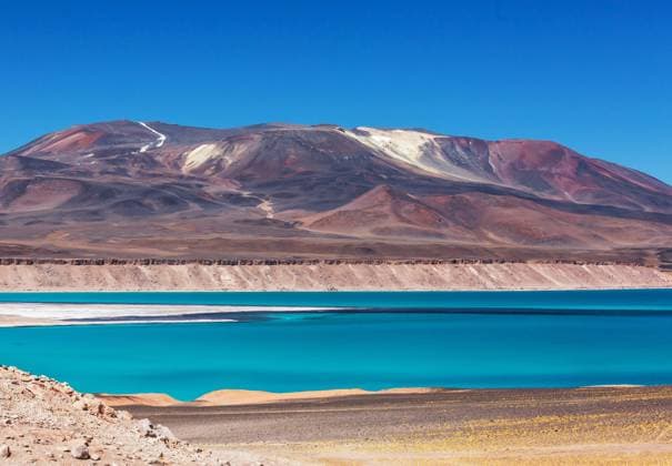 Laguna Verde Fantastic Scenic landscapes of Northern Argentina. Beautiful inspiring natural landscapes. Laguna Verde in Salar Antofalla. Copyright: xZoonar.com GalynaxAndrushkox 21897004