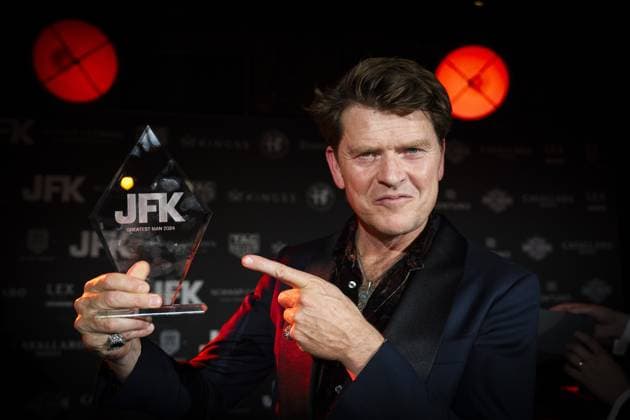 AMSTERDAM - Winner Beau van Erven Dorens during the announcement JFK s Greatest Man 2024. ANP JEROEN JUMELET netherlands out - belgium out  Copyright: xx x511658053x originalFilename: 511658053.jpg
