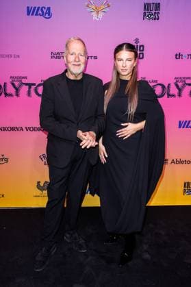 Award Polyton 2024 Dieter Gorny and Balbina Monika Jagielska at the Polyton Award 2024 in the Ateliers Garden on 23 10 2024 in Berlin Copyright: xEventpressxKochanx