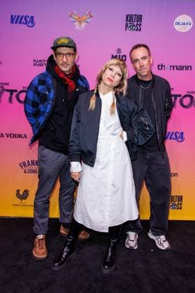 Award Polyton 2024 Andy Penn Mia , Mieze Katz Mia and Robert Schütze Mia at the Polyton Award 2024 at Ateliers Garden on 23 10 2024 in Berlin Copyright: xEventpressxKochanx