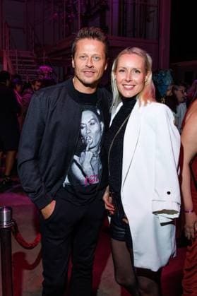 Award Polyton 2024 Roman Knizka and Franziska Hippe at the Polyton Award 2024 in the Ateliers Garden on 23 10 2024 in Berlin Copyright: xEventpressxKochanx